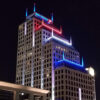 City National Bank with LED lighting