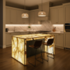 Counterglow modern kitchen CounterGlow RGBW LED Sheet