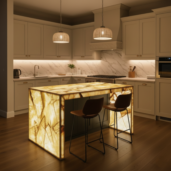 Counterglow modern kitchen CounterGlow RGBW LED Sheet