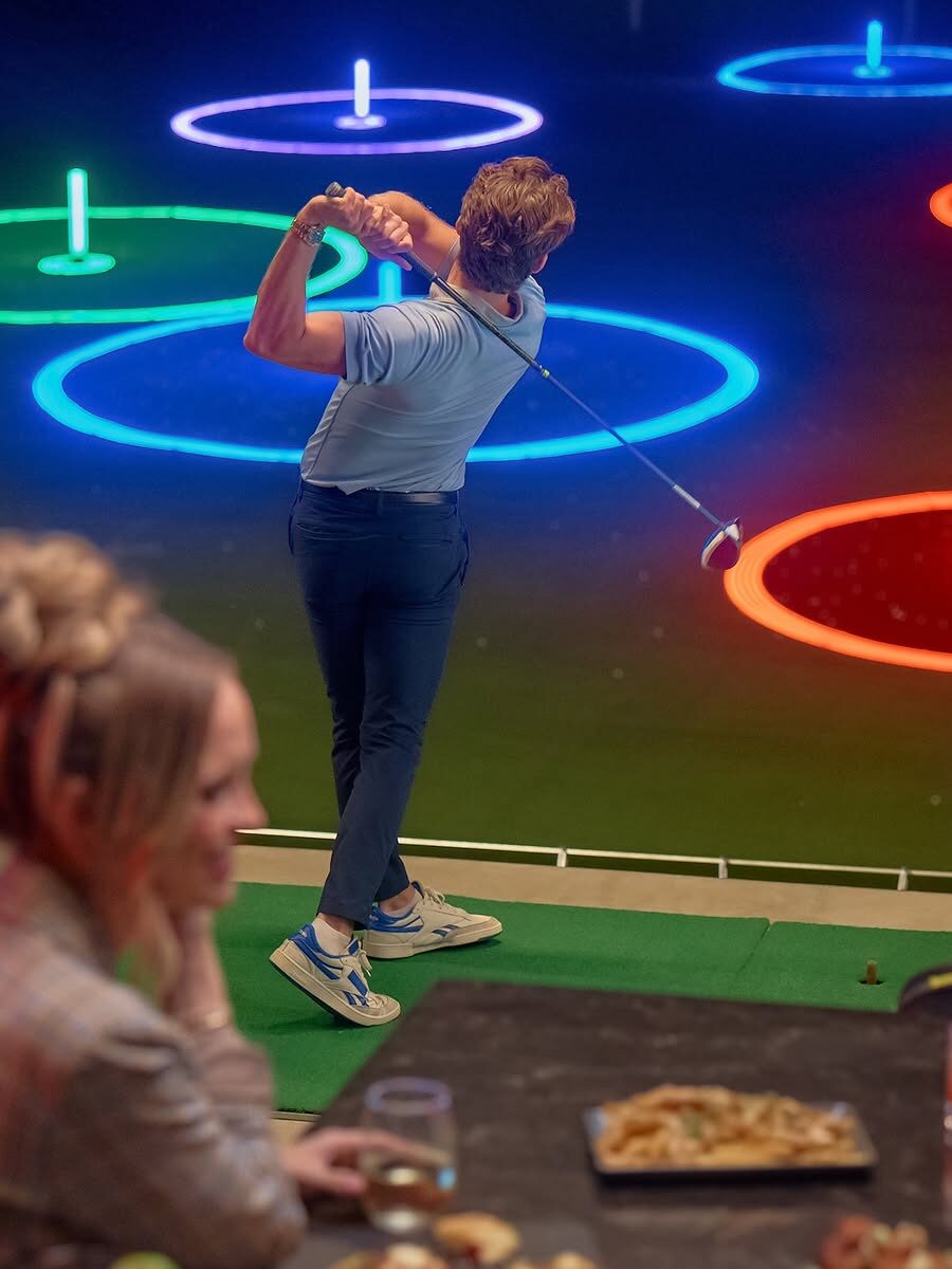 lighted golf targets