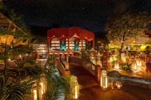 Impact Lighting Brings the Night Sky Indoors at Leila Restaurant in San Diego